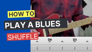 how to play blues shuffle